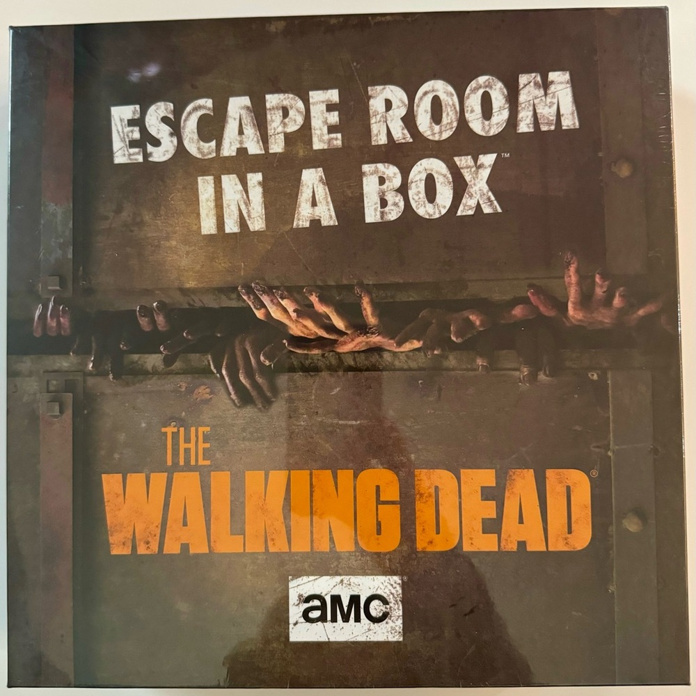 COPY - The Walking Dead - Escape Room in a Box Mattel Game